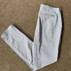 NWOT Calvin Klein Gray Plaid High-Waisted Trouser Pants